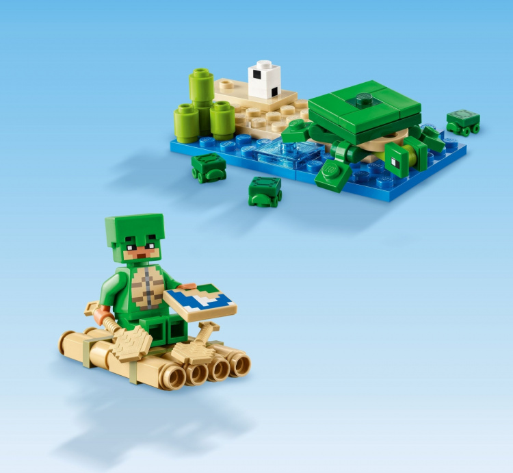 LEGO Minecraft 21254 - The Turtle Beach House LEGO Minecraft 21254 - The Turtle Beach House