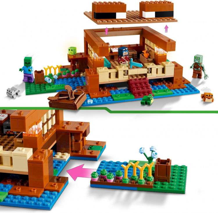 LEGO Minecraft 21256 - The Frog House LEGO Minecraft 21256 - The Frog House