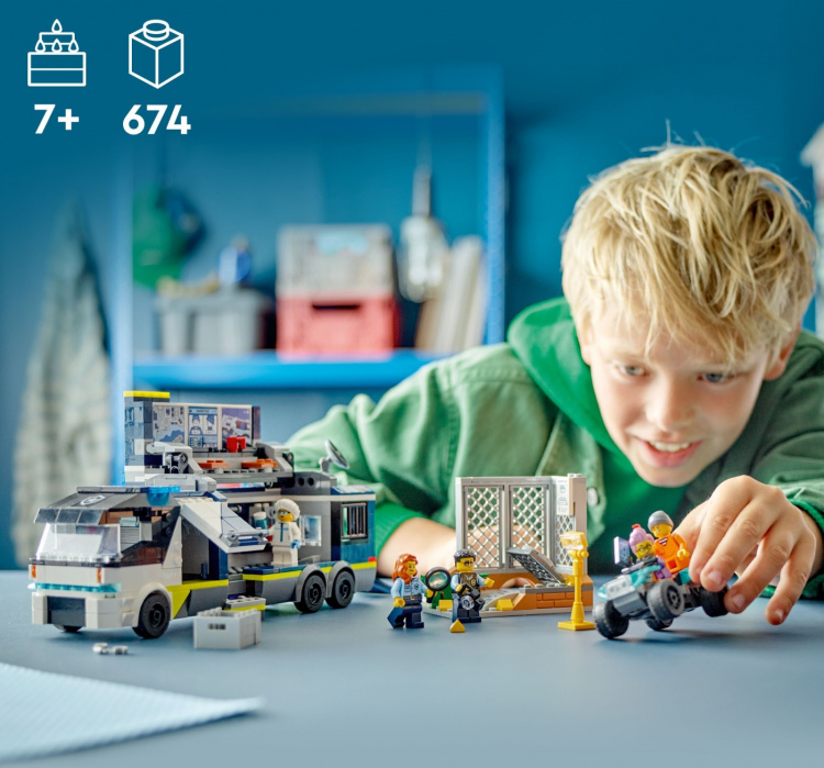 LEGO City Police 60418 - Police Mobile Crime Lab Truck LEGO City Police 60418 - Police Mobile Crime Lab Truck