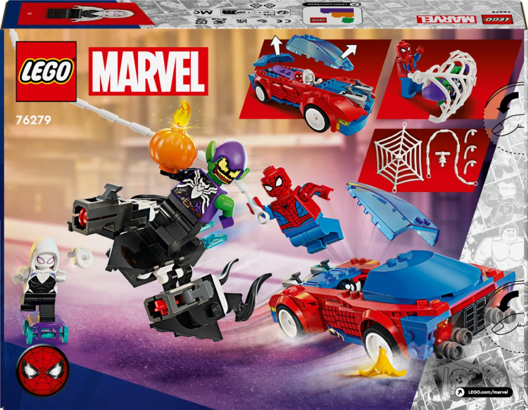 LEGO Super Heroes Marvel 76279 - Spider-Man Race Car & Venom Green Goblin LEGO Super Heroes Marvel 76279 - Spider-Man Race Car & Venom Green Goblin
