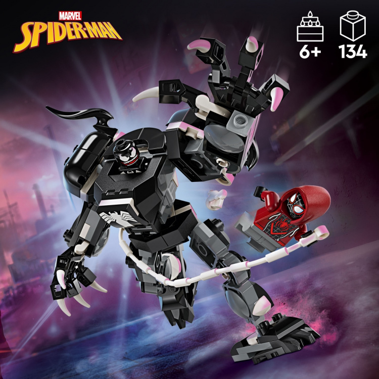 LEGO Super Heroes Marvel 76276 - Venom Mech Armor vs. Miles Morales LEGO Super Heroes Marvel 76276 - Venom Mech Armor vs. Miles Morales