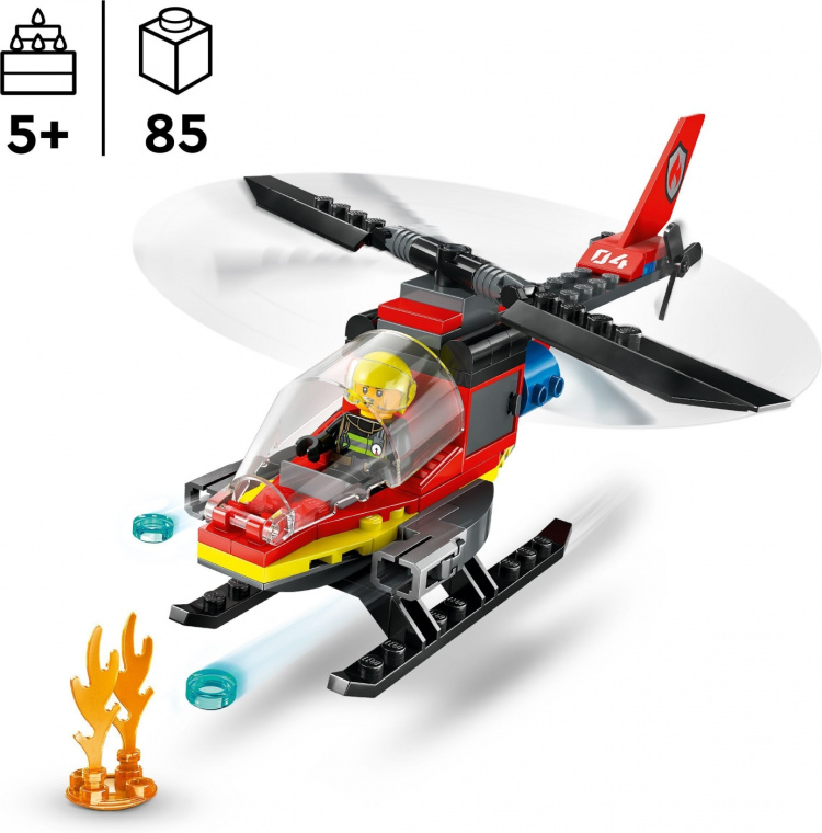 LEGO City Fire 60411 - Fire Rescue Helicopter LEGO City Fire 60411 - Fire Rescue Helicopter
