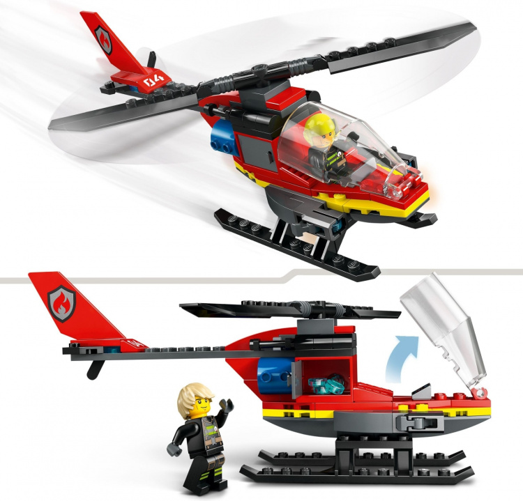 LEGO City Fire 60411 - Fire Rescue Helicopter LEGO City Fire 60411 - Fire Rescue Helicopter