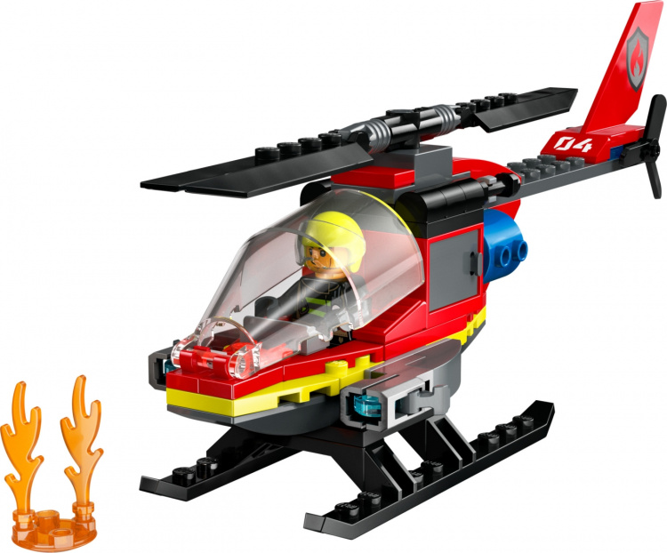 LEGO City Fire 60411 - Fire Rescue Helicopter LEGO City Fire 60411 - Fire Rescue Helicopter