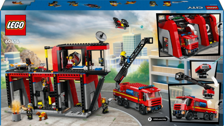 LEGO City Fire 60414 - Fire Station with Fire Truck LEGO City Fire 60414 - Fire Station with Fire Truck