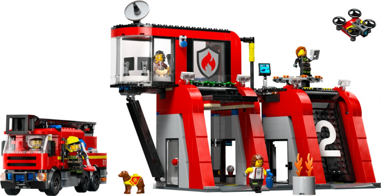 LEGO City Fire 60414 - Fire Station with Fire Truck LEGO City Fire 60414 - Fire Station with Fire Truck