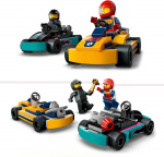 LEGO City Great Vehicles 60400 - Go-Karts and Race Drivers
