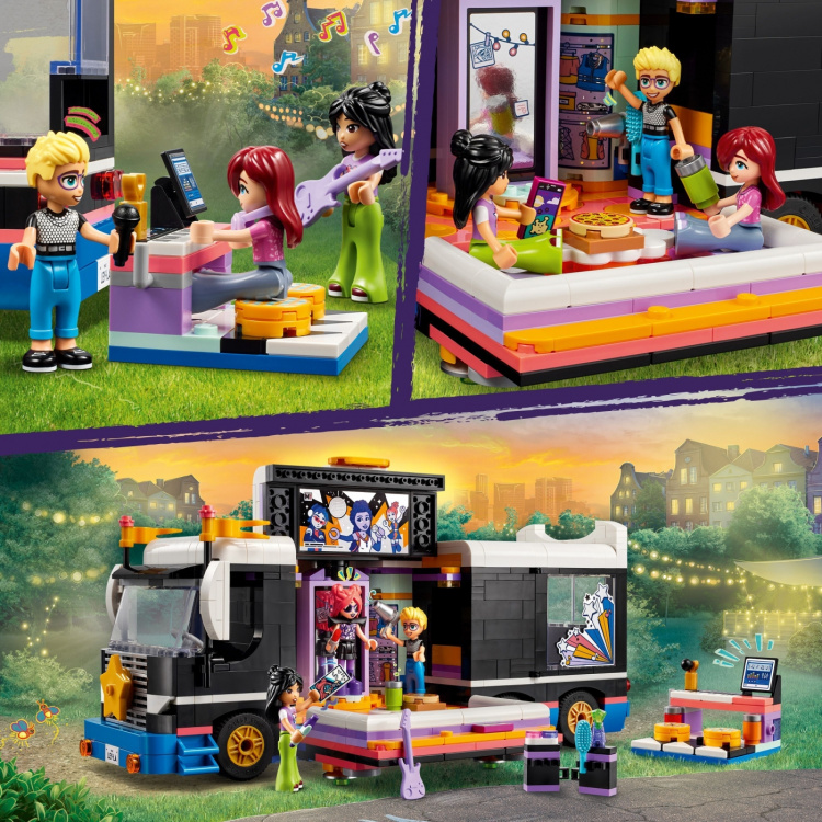 LEGO Friends 42619 - Pop Star Music Tour Bus