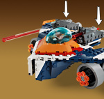 LEGO Super Heroes Marvel 76278 - Rocket\'s Warbird vs. Ronan