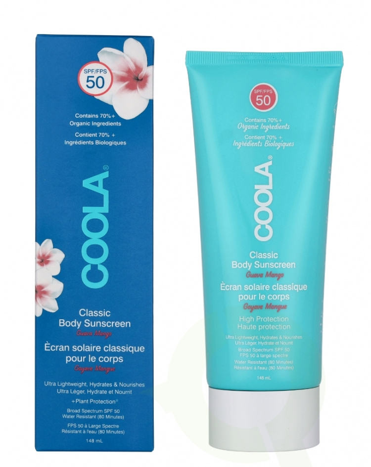 Coola Classic Sunscreen Moisturizer SPF50 148 ml Guava Mango
