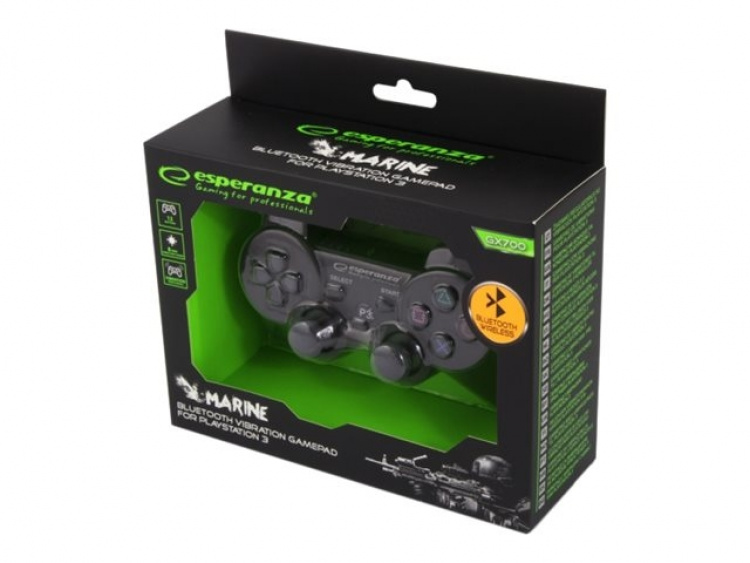 Esperanza MARINE Gamepad Sony PlayStation 3 Sort
