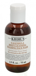 Kiehls Kiehl\'s Calendula Deep Cleansing Foaming Face Wash 75 ml For A Normal-To-Oily Skin Type