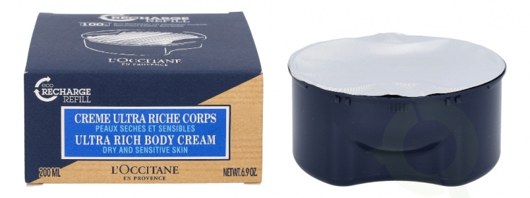 L\'Occitane Shea Butter Ultra Rich Body Cream 200 ml Dry And Sensitive Skin