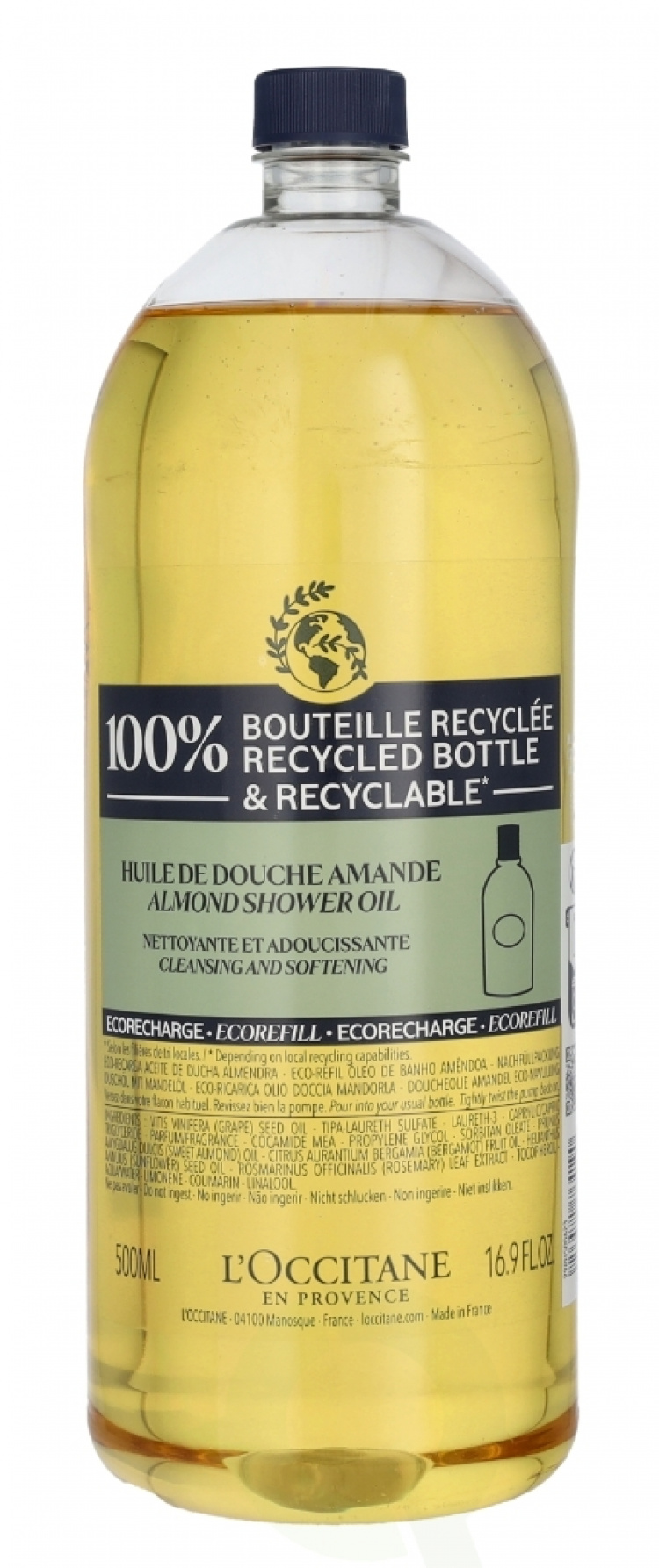 L\'Occitane Almond Shower Oil - Refill 500 ml