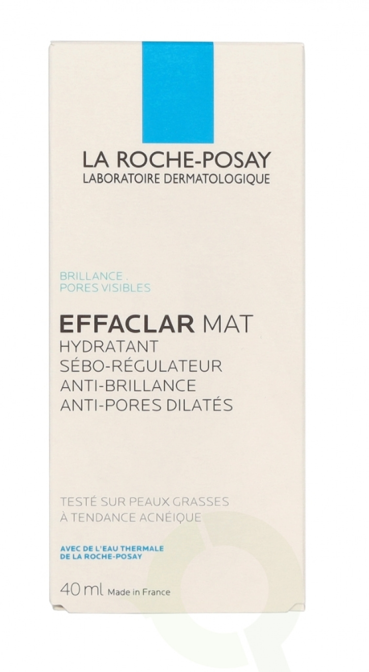 La Roche-Posay La Roche Effaclar Mat Daily Moisturizer 40 ml For Oily, Sensitive Skin