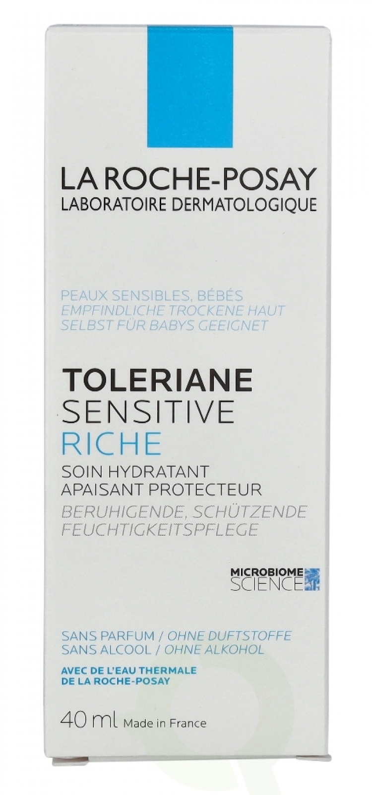 La Roche-Posay LRP Toleriane Sensitive Rich Cream 40 ml Alcohol Free