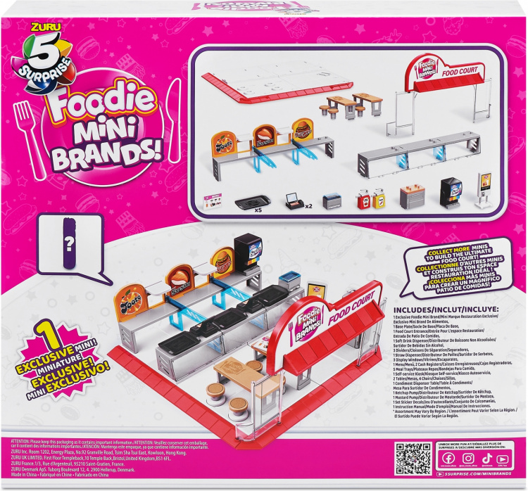 5 Surprise Mini Food Court - leksaksset
