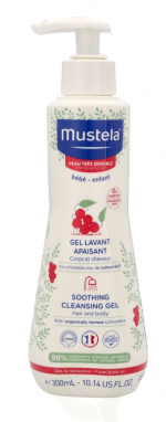 Mustela Soothing Cleansing Gel Hair And Body 300 ml