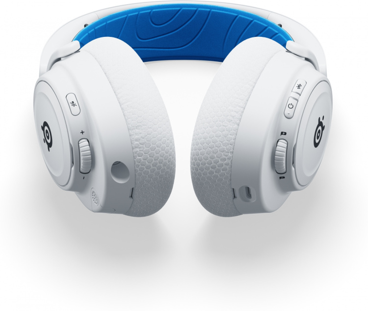 Steelseries Arctis Nova 7P - trådlöst headset, vita.