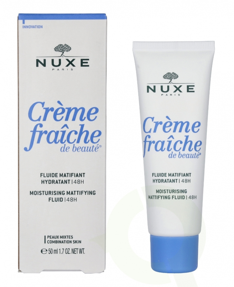 Nuxe 48HR Moisturising Mattifying Fluid 50 ml Combination Skin