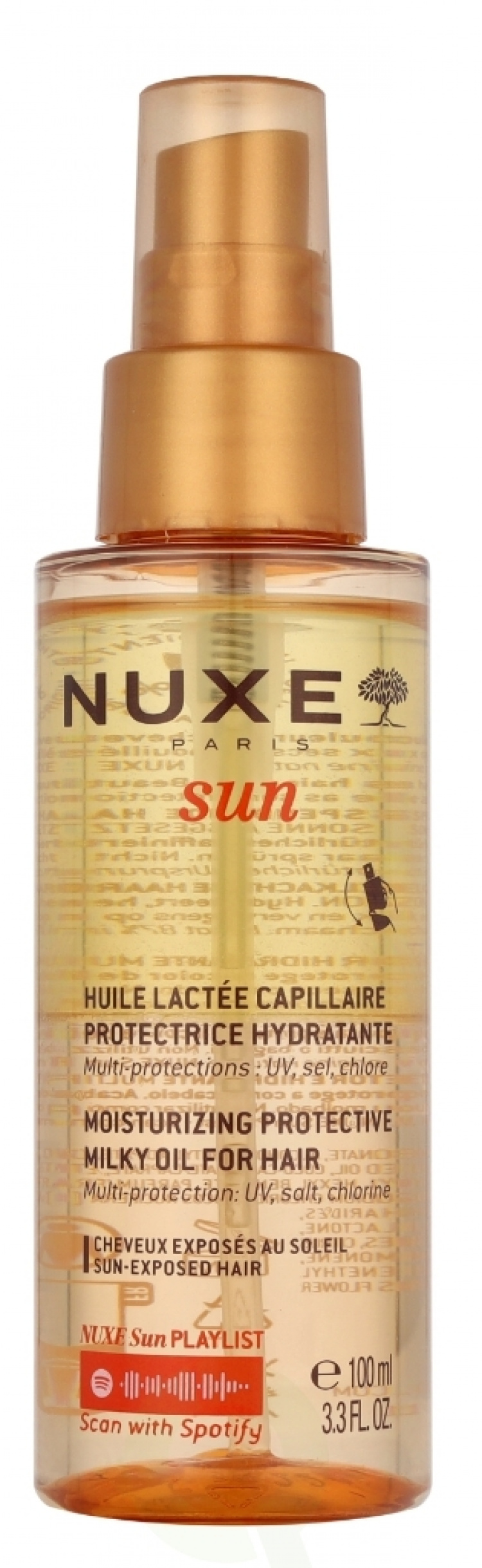 Nuxe Sun Moisturising Protective Milky Oil 100 ml Hair And Scalp