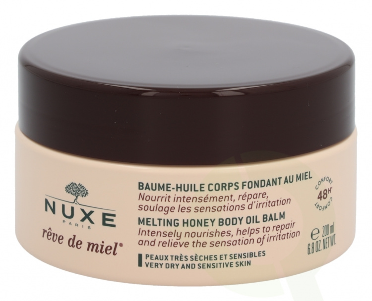 Nuxe Reve De Miel Melting Body Oil Balm 200 ml Very Dry And Sensitive Skin