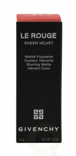 Givenchy Le Rouge Sheer Velvet Matte Refillable Lipstick 3.4 g #027 Rouge Infuse