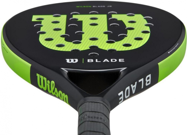 Wilson Blade Junior V2 -padelracket, grön/svart