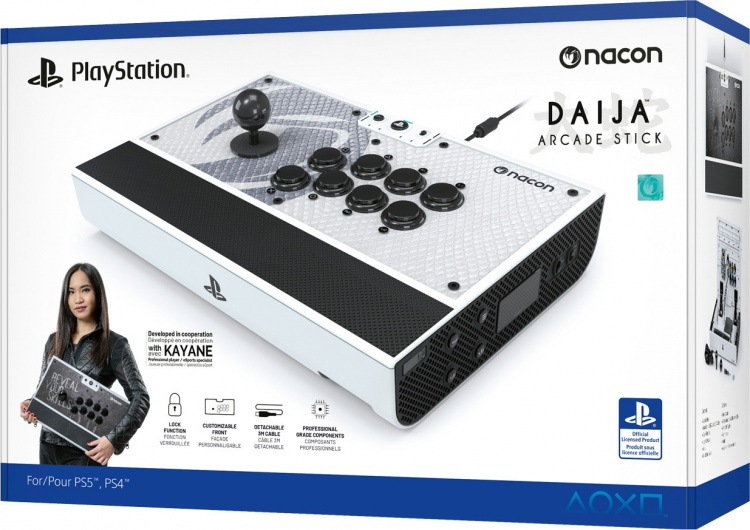 NACON Daija Arcade Stick - Spilcontroller til PS4 / PS5