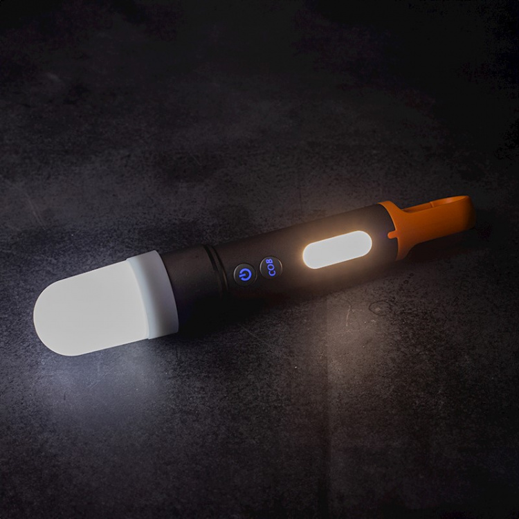 Forever Light TRAVELER - Genopladelig LED-lommelygte med flere lystilstande, 1200 mAh, USB-C