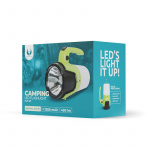 Forever Light CAMPING - LED-lygte og lanterne 2-i-1, 1200mAh, 450lm