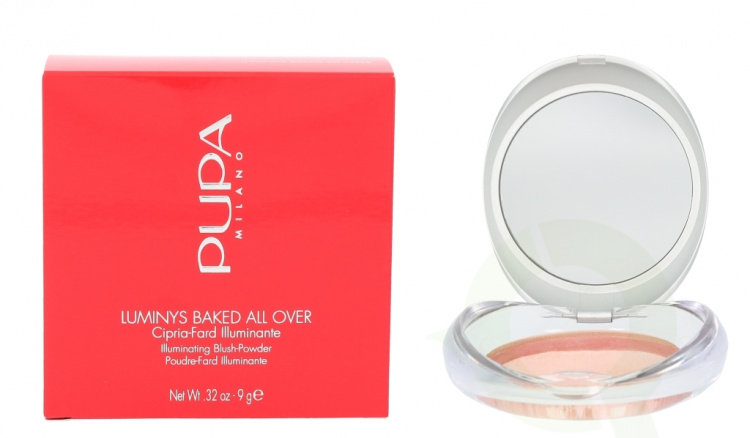 Pupa Milano Pupa Luminys Baked All Over Illuminating Blush-Powder 9 gr #01 Stripes Rose