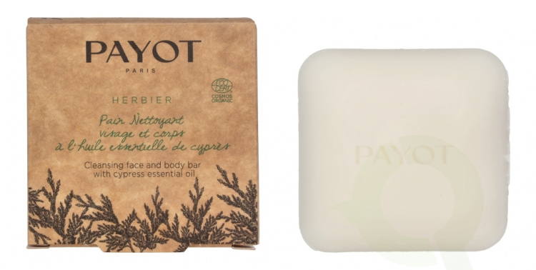 Payot Herbier Cleansing Face And Body Bar 85 gr