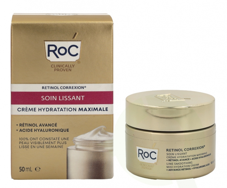 ROC Retinol Correxion Line Smoothing Max Hydration Cream 50 ml
