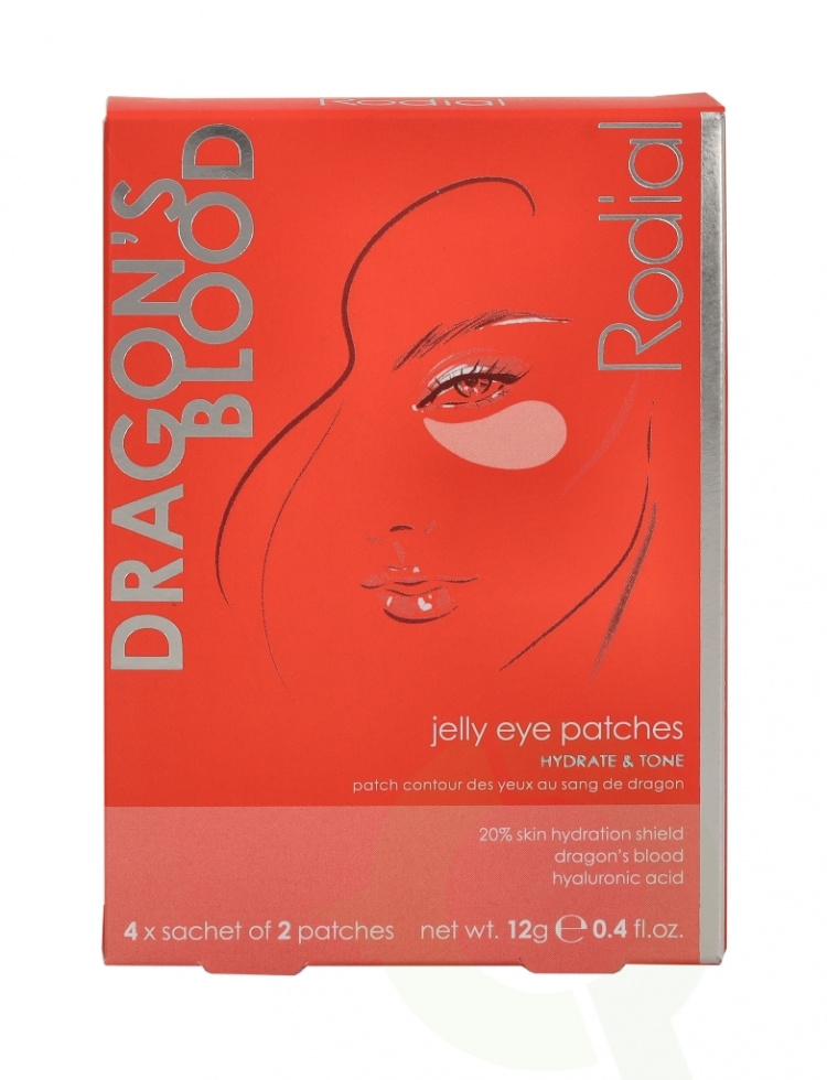 Rodial Dragon\'s Blood Jelly Eye Patche Set 12 g 4x3gr