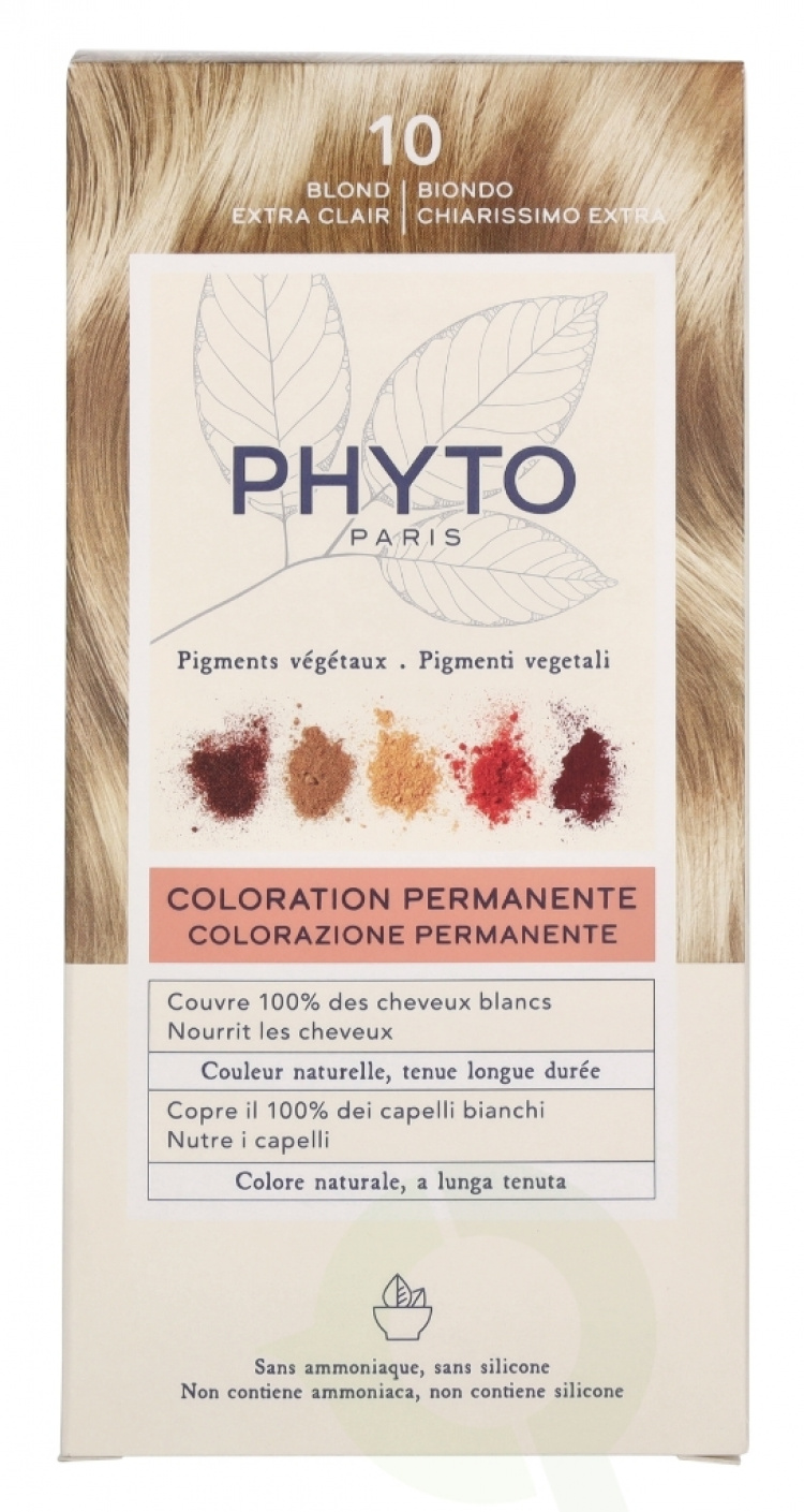Phyto Phytocolor Permanent Color 112 ml #10 Extra Fair Blond