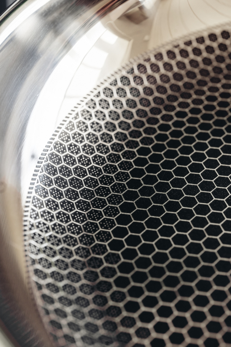 Heirol Pro Steelsafe -stekpanna, rostfritt stål + non-stick-beläggning, 24 cm.