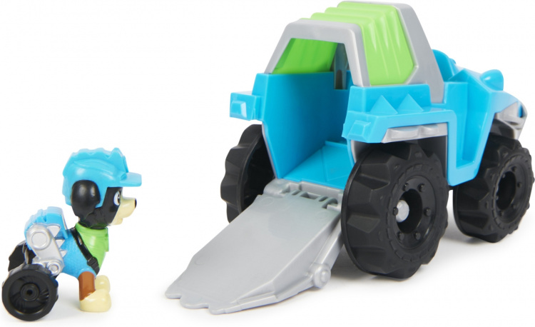 Paw Patrol Figur med fordon Rex