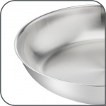 Tefal Virtuoso - stekpanna, 28 cm, rostfritt stål