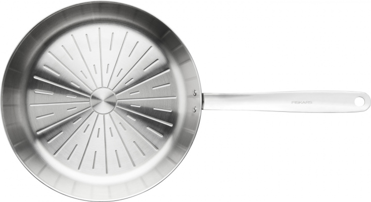 Fiskars All Steel Pure - stekpanna, rostfritt stål, 28 cm.