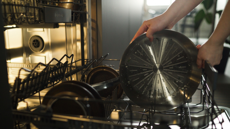 Fiskars All Steel Pure - stekpanna, rostfritt stål, 28 cm.