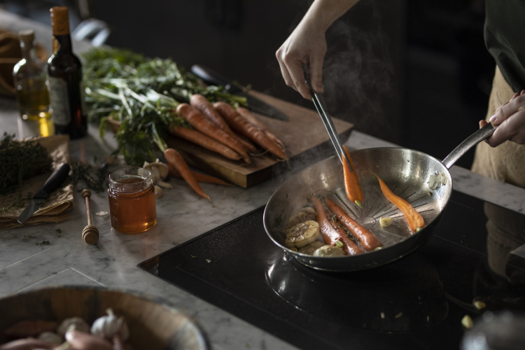 Fiskars All Steel Pure - stekpanna, rostfritt stål, 28 cm.