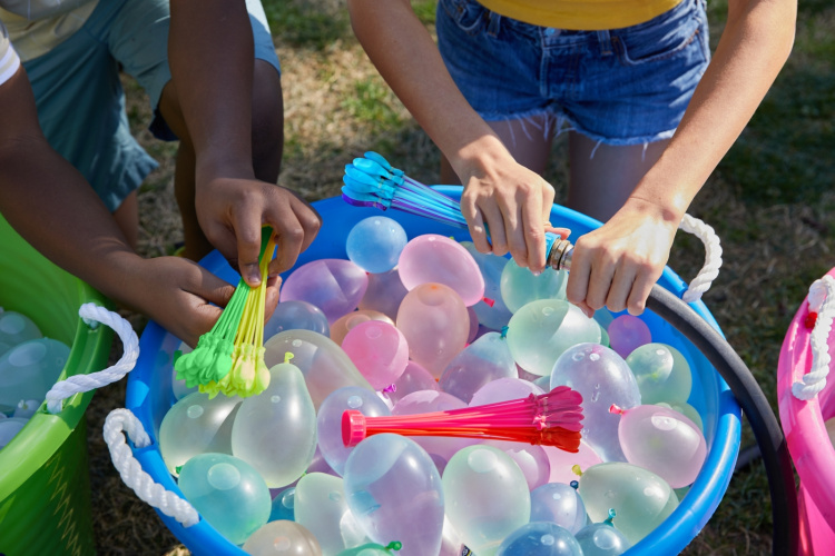 Bunch O \'Balloons Tropical Party -vattenballonger, 3 buntar