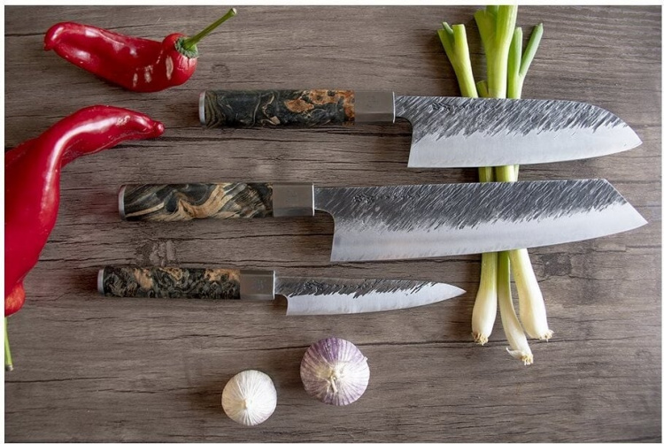 Satake Ame knivset, 3st knivar