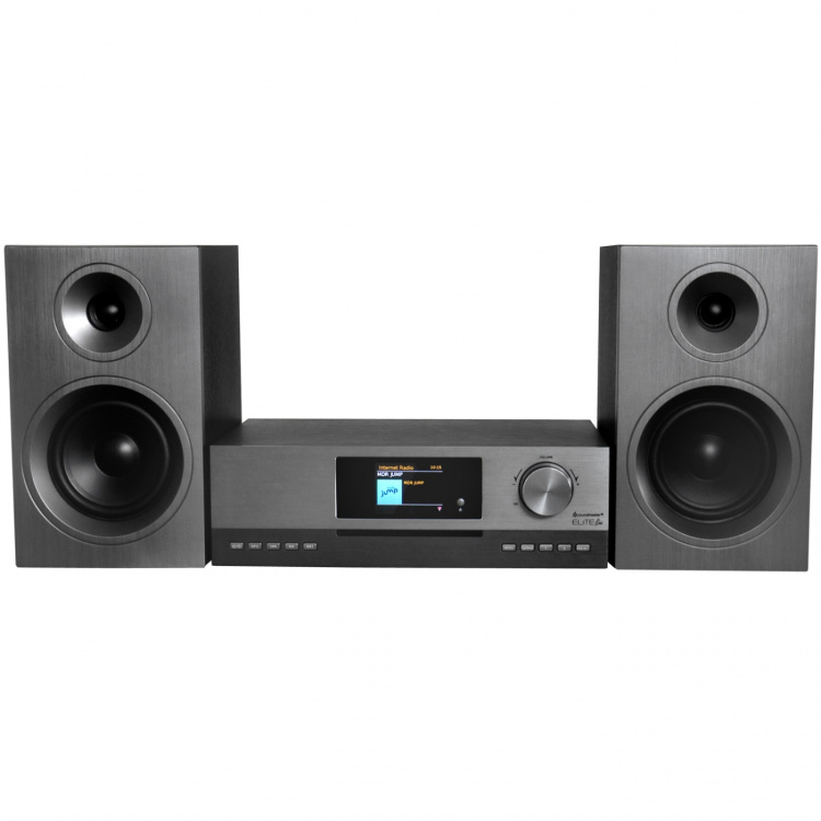Soundmaster ICD5000SW Stereo HiFi musik-anläggning med WLAN-internet/DAB+/FM-radio, CD/MP3, USB, Bluetooth®, APP
