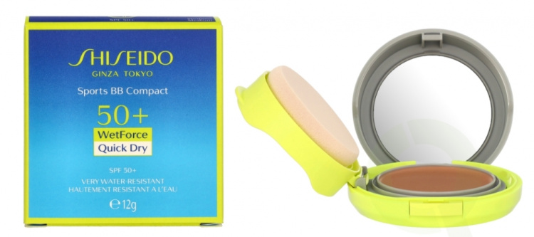 Shiseido Sports BB Compact Wet Force Quick Dry SPF50+ 12 gr 02 Medium