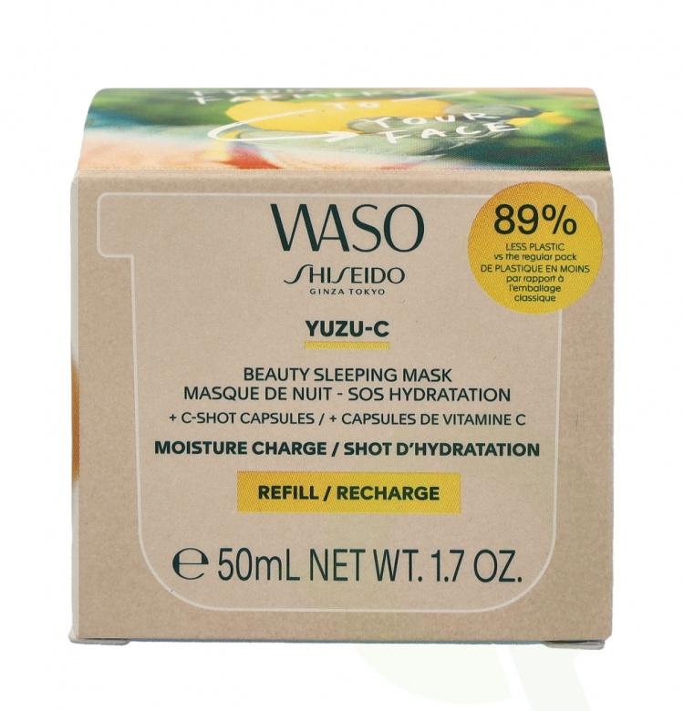Shiseido WASO Yuzu-C Beauty Sleeping Mask - Refill 50 ml