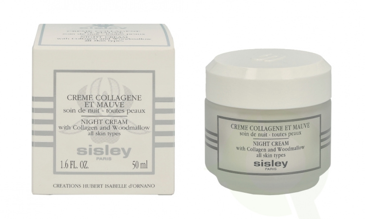 Sisley Night Cream With Collagen And Woodmallow 50 ml All Skin Types