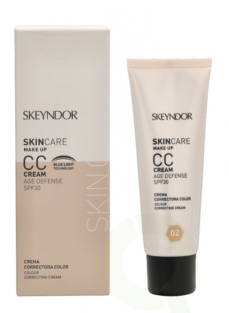 Skeyndor CC Cream Age Defence SPF30 40 ml #02 Medium/Dark Skin