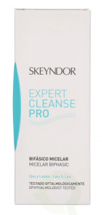 Skeyndor Expert Cleanse Pro Micellar Biphasic 125 ml Remover Eyes And Lips